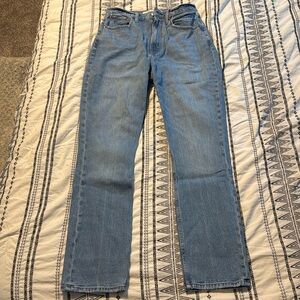 Abercrombie curve love 90s slim straight ultra high rise jeans